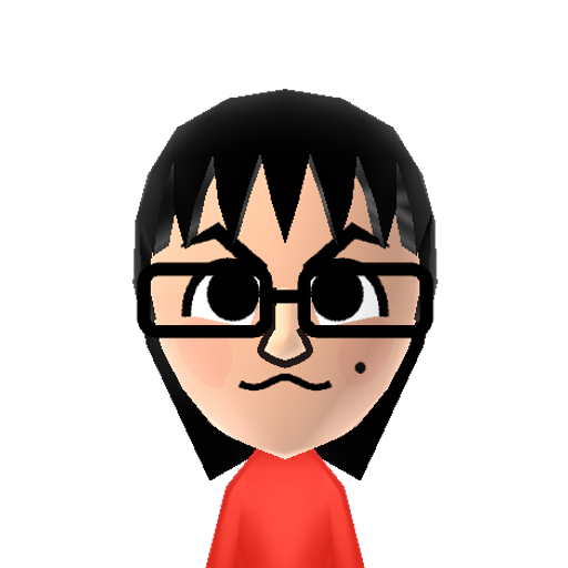 045 Mii character: A Mii from the Tomodachi Collection is interesting! MII Tsukuru Book