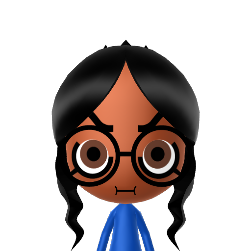 Emerald Mii character preview