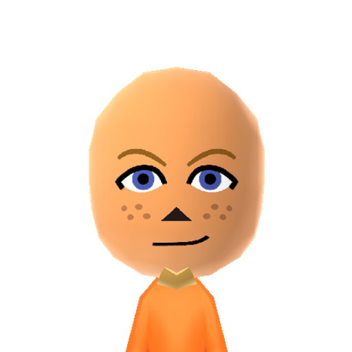 Hunter Mii character preview