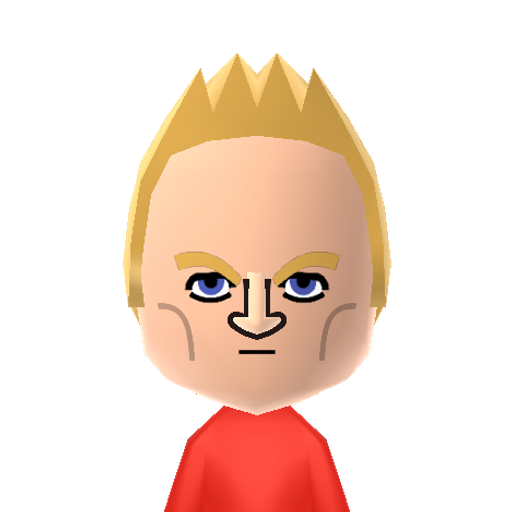 Sting Mii character preview
