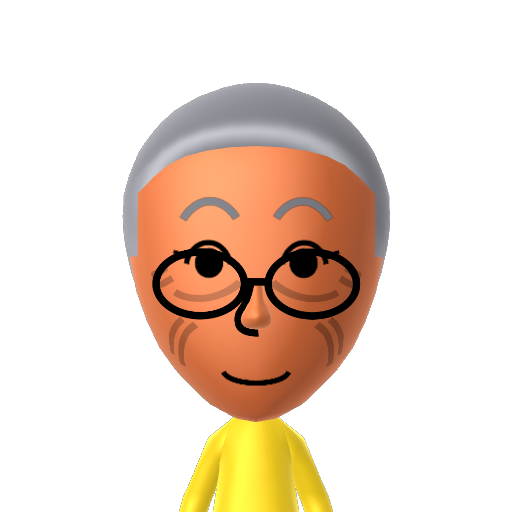ババ Mii character: A Mii from Jinsei Game Wii