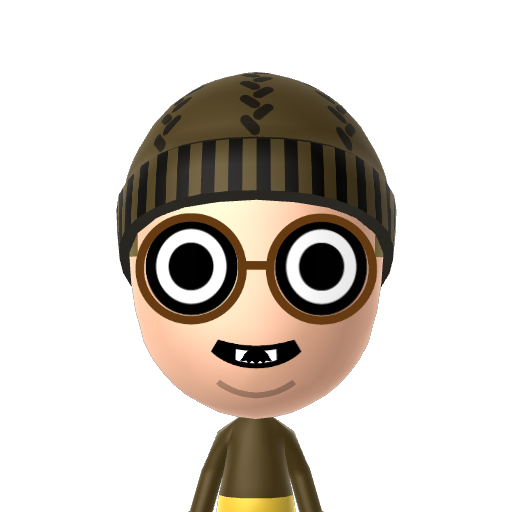 ? Mii character: A Mii uploaded to Check Mii Out Channel (WiiLInk)
