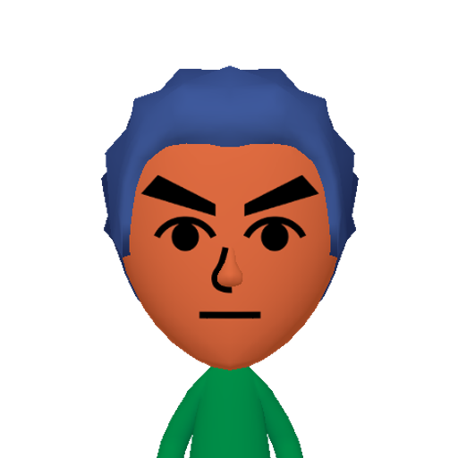no name Mii character: This Mii is from the Switch SDK as a SampleDB Mii.