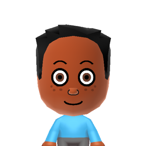 Sunil Mii character: Mongoose from "Littlest Pet Shop".