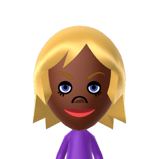 Romana Mii character: from my Wii CPU Miis qr codes [@cpumiichannel]