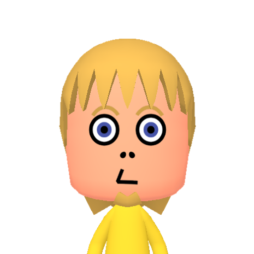 no name Mii character: This Mii is from the Switch SDK as a SampleDB Mii.