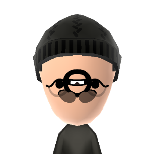 MetaKnight Mii character: Character from kirby games.