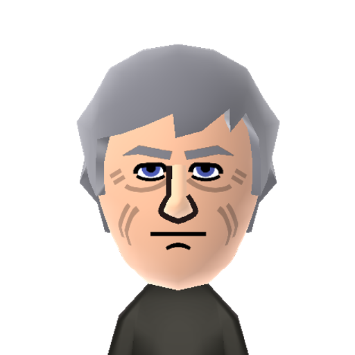 Alfred Mii character preview