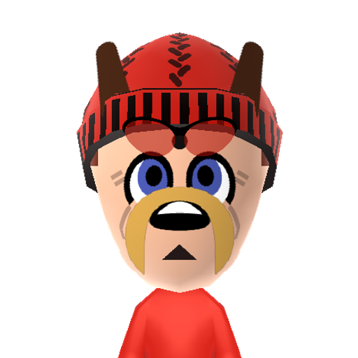 Rush Mii character preview