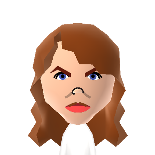 N. Kidman Mii character: Australian actress noted for her roles in "Moulin Rouge", "The Hours" and "Batman Forever". She's a former wife of the diminutive actor Tom Cruise and is now married to country music artist Kieth Urban.