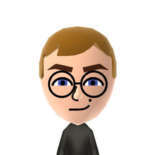 Asher Mii character preview