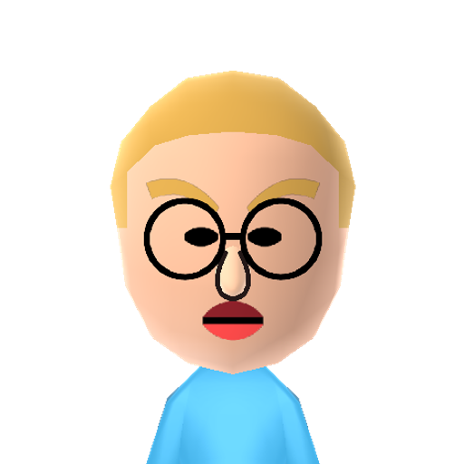 NINTENDO Mii character: a Default WaraWara Plaza Mii