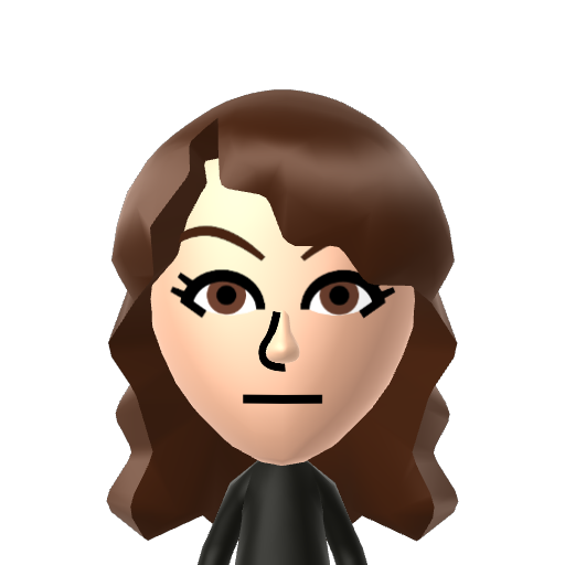 Bellatrix Mii character: These are extracted and derived from the Mii Central Miis from the 3DS Miitopia.