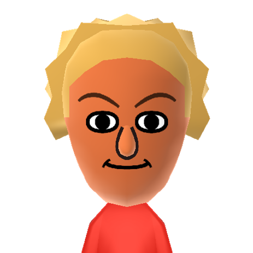 Tippi Mii character: Bud Dink's wife who is the mayor of Bluffington from the 90s cartoon "Doug".