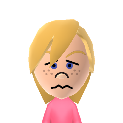 NINTENDO Mii character: A Mii found in unused WaraWara files