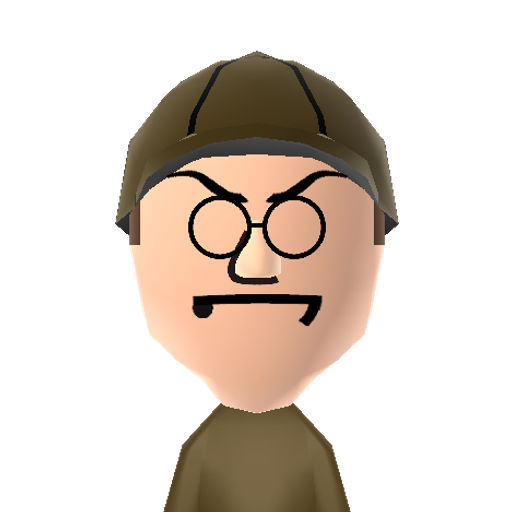 Eustace Mii character preview