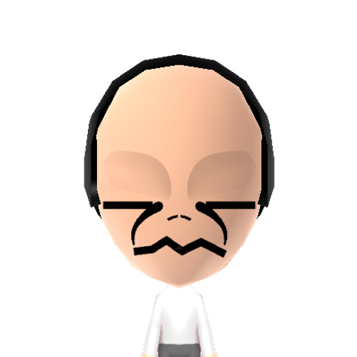 Crâne Mii character preview
