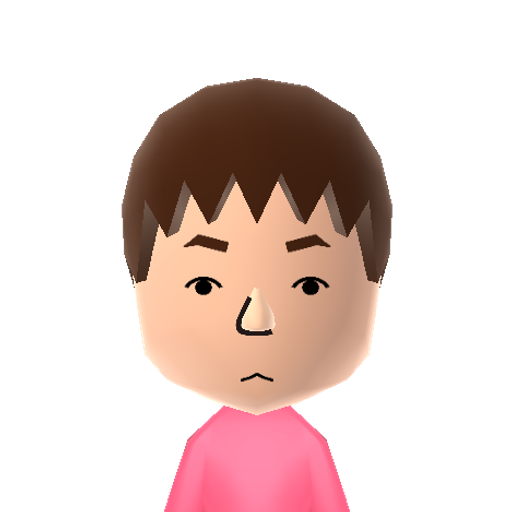 ゆうだい Mii character: NNID: yuudai0143