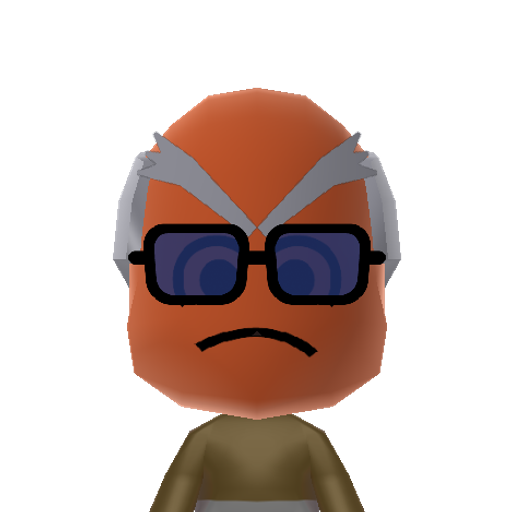 P. Frankly Mii character: The professor that helps you find the crystal stars in "Paper Mario The Thousand Year Door".