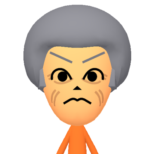 no name Mii character: This Mii is from the Switch SDK as a SampleDB Mii.