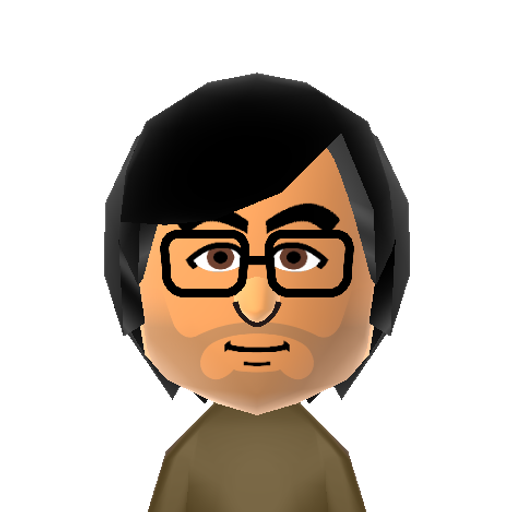Markiplier Mii character: Youtuber who makes gaming videos, animated parodies, and other videos.
