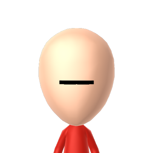 ? Mii character: A Mii uploaded to Check Mii Out Channel (WiiLInk)