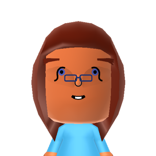 Pearl Mii character preview