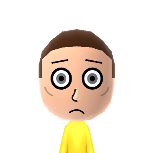 MORRRRRTY Mii character: From Adult Swim's hit show "Rick and Morty"