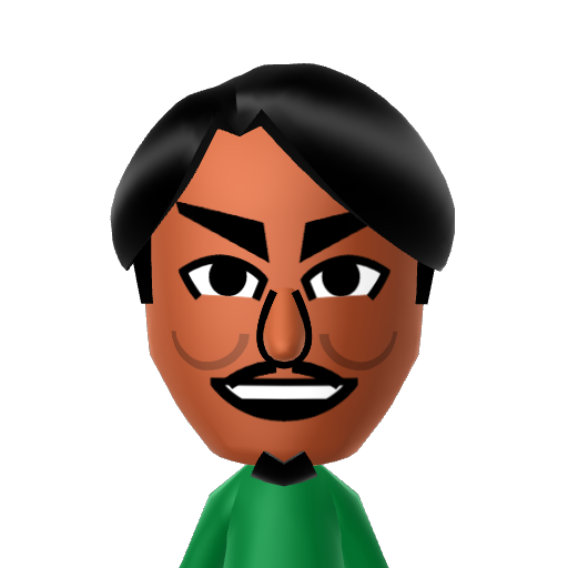Pierce Mii character: A Mii from Preston's Custom Mii Modpack (WS)