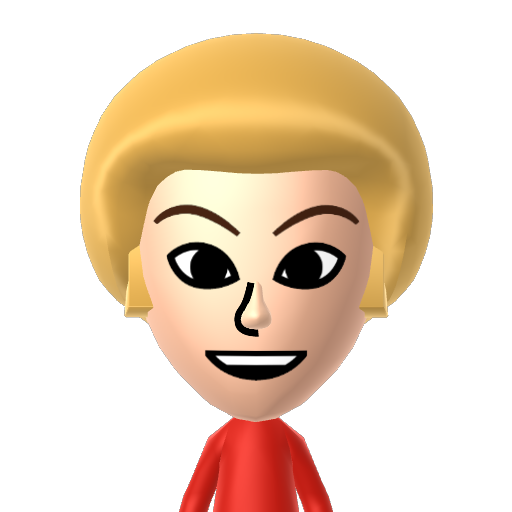 ? Mii character: A Mii uploaded to Check Mii Out Channel (WiiLInk)