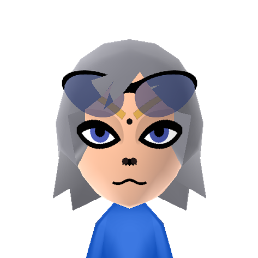 Kristal Mii character: From "Star Fox". She is a female native fox of Cerinia, a planet outside the Lylat System. She became proficient in using a powerful staff.