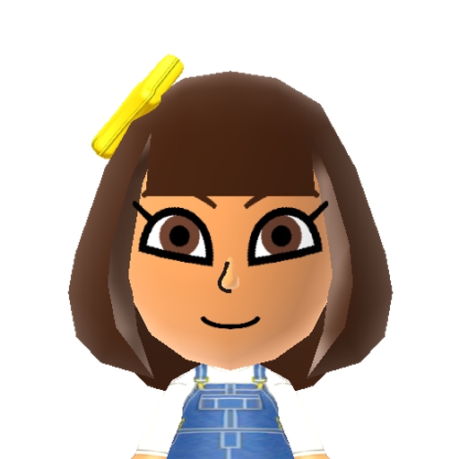 Dora Mii character preview