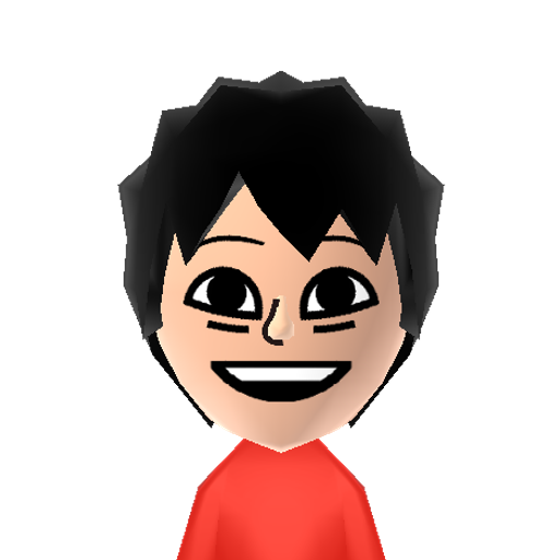 luffy Mii character preview