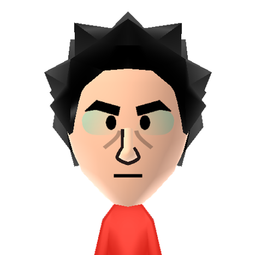 Wilson Mii character preview