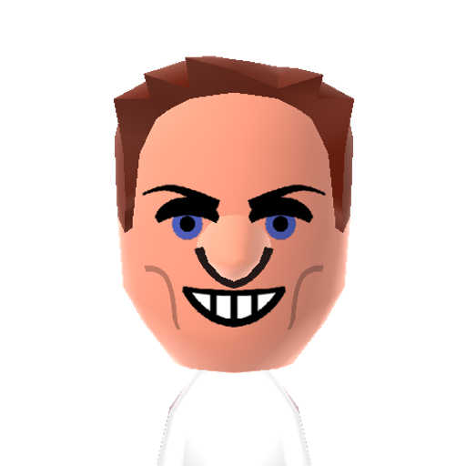 Doof Mii character: The hilarious evil nemesis of Perry the Platypus from the animated series "Phineas and Ferb".