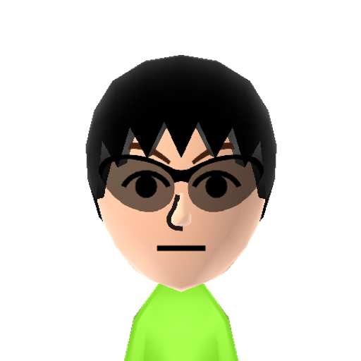 さいきくすお Mii character: These are extracted and derived from the Mii Central Miis from the 3DS Miitopia.