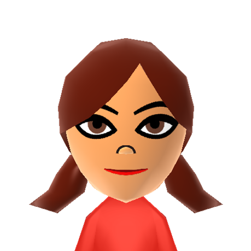 Zoey Mii character preview