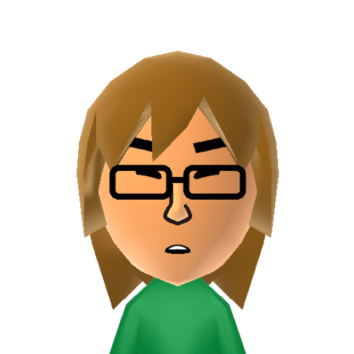 NINTENDO Mii character: a Default WaraWara Plaza Mii