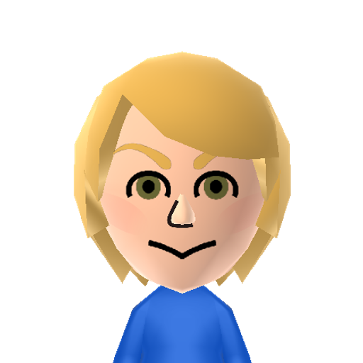 Mii23 Mii character: A Mii found in unused WaraWara files