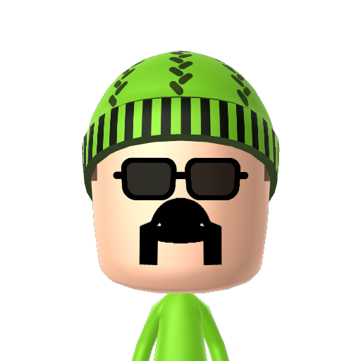 ? Mii character: A Mii uploaded to Check Mii Out Channel (WiiLInk)