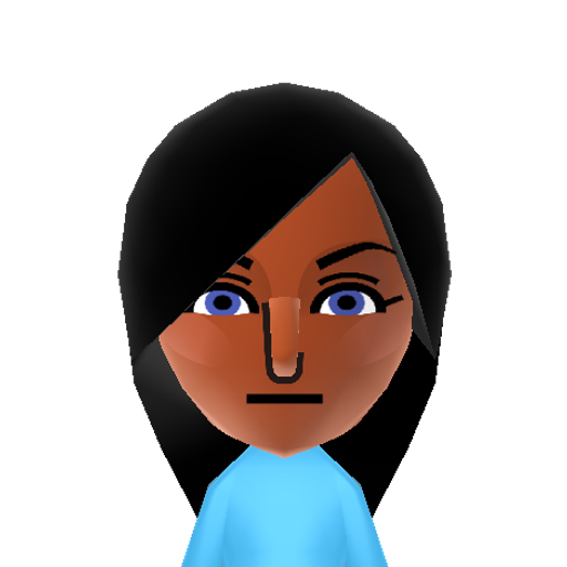 シャケ Mii character: A Mii from Dillon's Dead-Heat Breakers