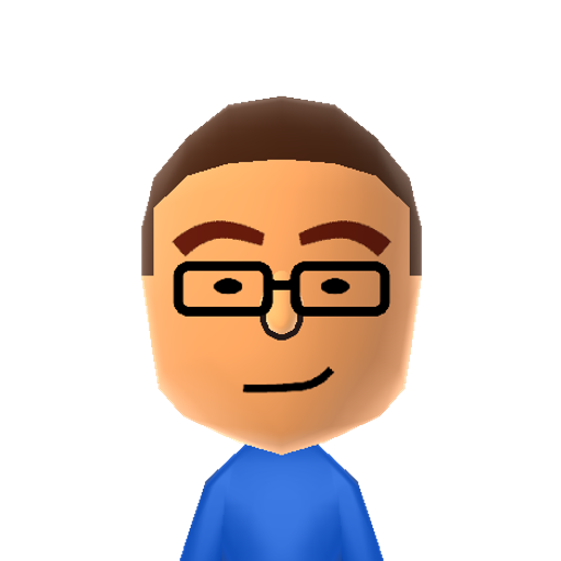 Shohei Mii character: A Mii from Wii Sports On Steroids, a mod for WIi Sports