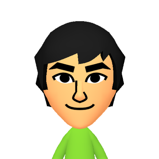Nico Mii character preview