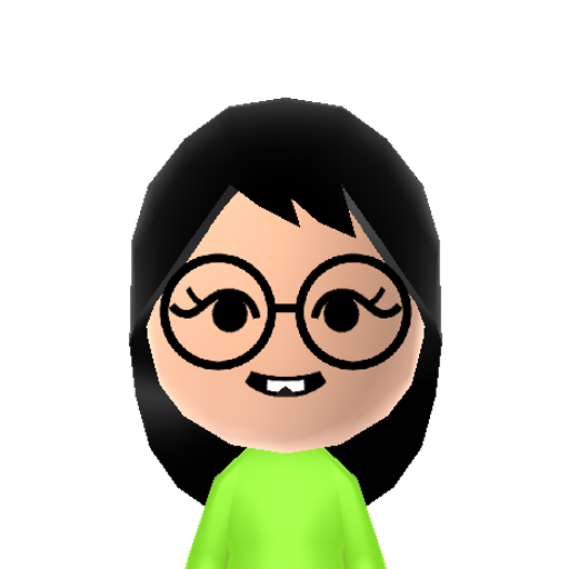 Jade Mii character preview