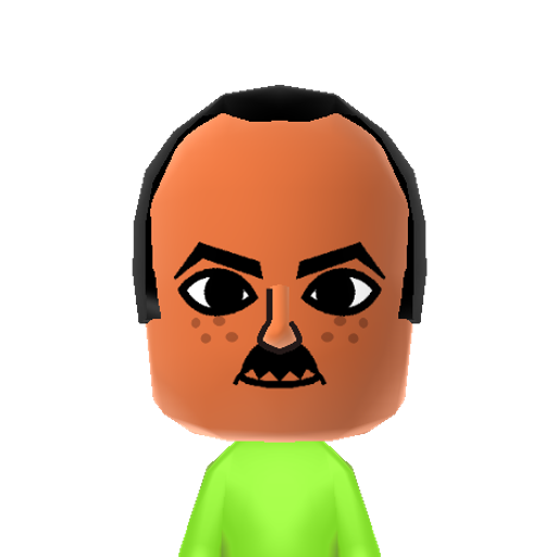 Shadi Mii character: from @HafzaProductions2019
