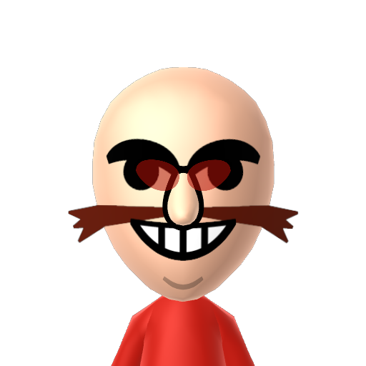 Eggman Mii character: These are extracted and derived from the Mii Central Miis from the 3DS Miitopia.