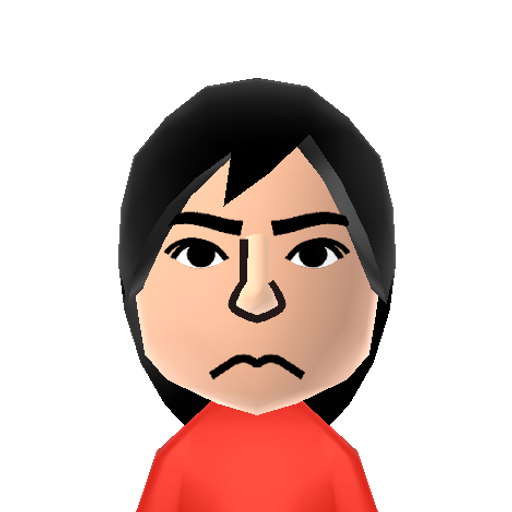 しるきー Mii character: A Mii used for Nintendo Network ID selkie7 by しるきー.