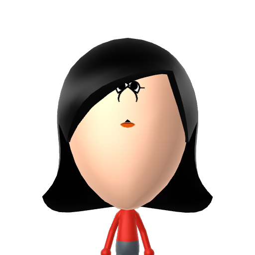 わーちゃん Mii character: a Mii from And-Kensaku