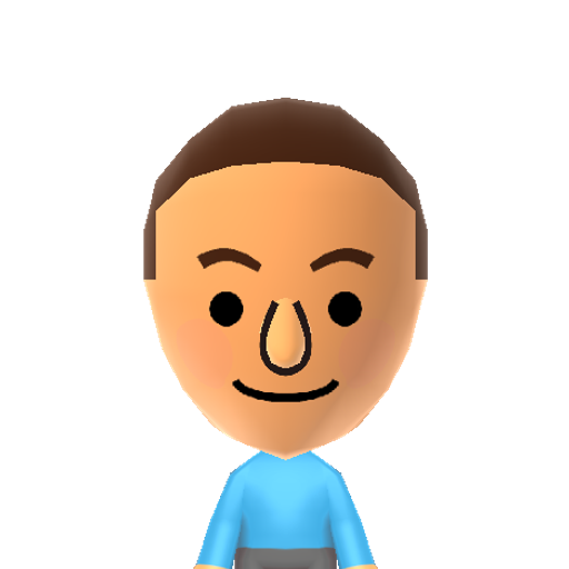 ムスコ Mii character: A Mii from Jinsei Game Wii