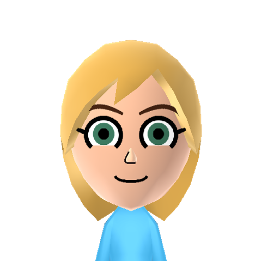 Pearl Mii character preview